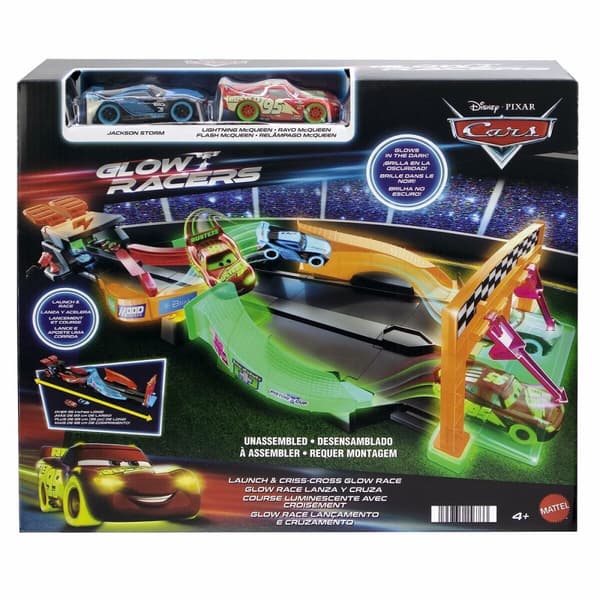 Bana Kastare Mattel Glow Racers Glow In The Dark