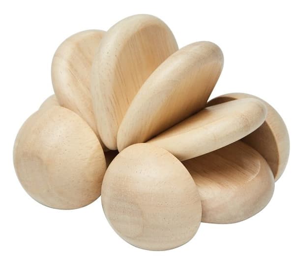 Plan Toys - Babys bil, naturlig - BYXA