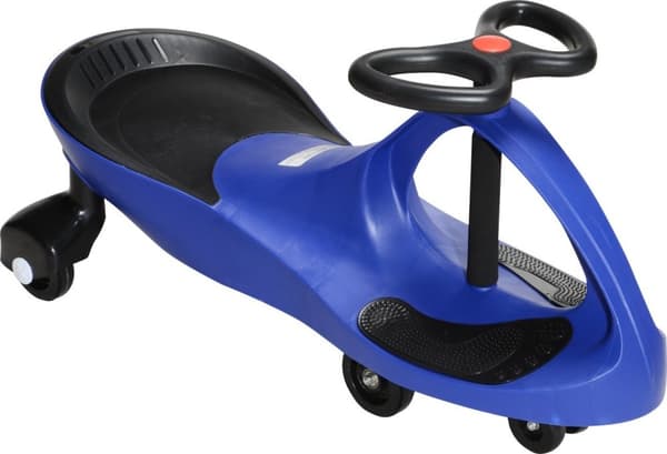 Innovativ LED Vippe Bil med Multifarvede Lys - Inspireret af PlasmaCar, Max 130 kg
