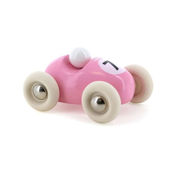Mini roadster i trä - Vilac - Rosa - 7 cm - Leksak för barn - Tillverkad i Frankrike