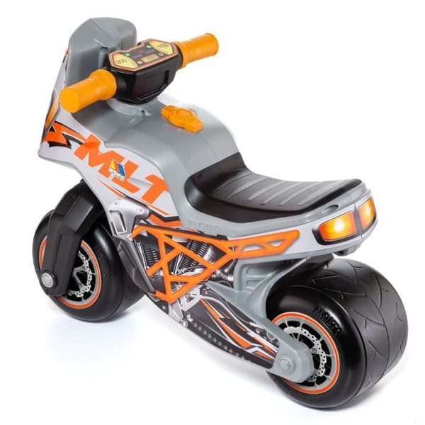Motorcykel att trycka - MOLTO - CROSS RACE MLT - Terräng - Grå/Orange - 29 cm