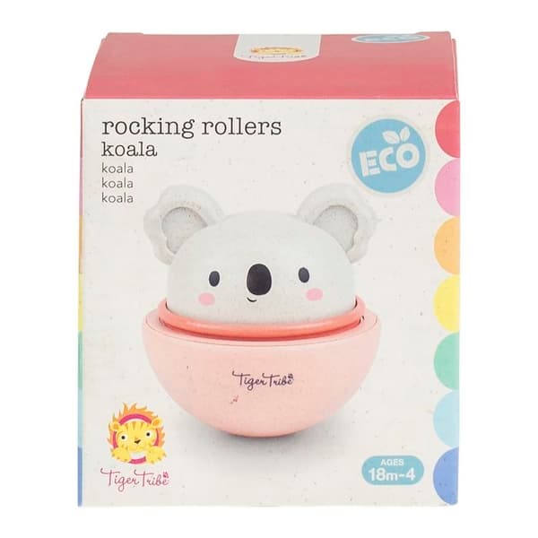 Leksak 2 i 1 - Tiger Tribe - Känguru wobbler - Bioplastik - 18 månader till 4 år - Inomhus