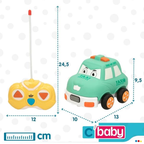 Kauko-ohjattava auto Colorbaby Vihreä 13 x 9 x 10 cm (6 osaa)
