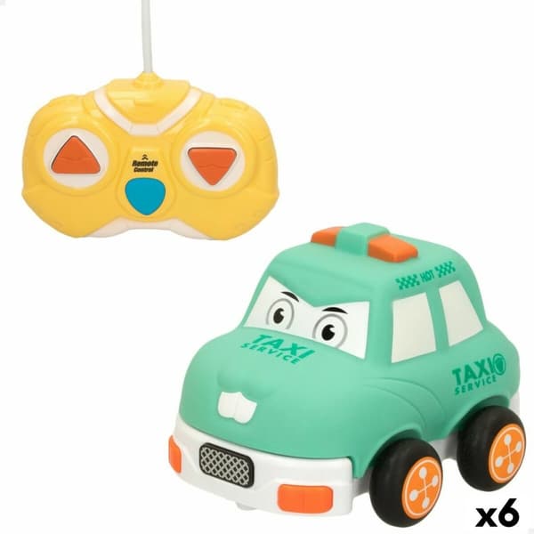 Kauko-ohjattava auto Colorbaby Vihreä 13 x 9 x 10 cm (6 osaa)
