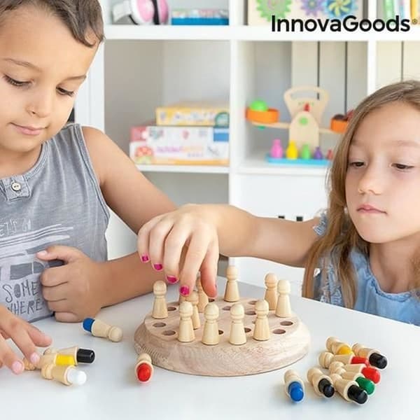 Taeda InnovaGoods Minnesspel i trä 26 stycken