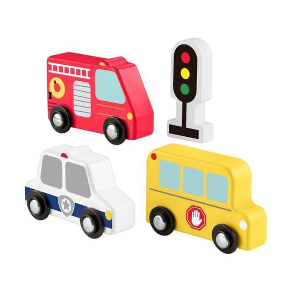 FISHER-PRICE Assistent fordon att skjuta pack 5 - JCY32
