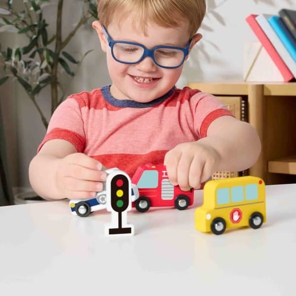 FISHER-PRICE Assistent fordon att skjuta pack 5 - JCY32
