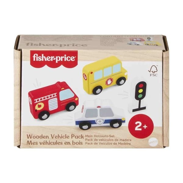 FISHER-PRICE Assistent fordon att skjuta pack 5 - JCY32