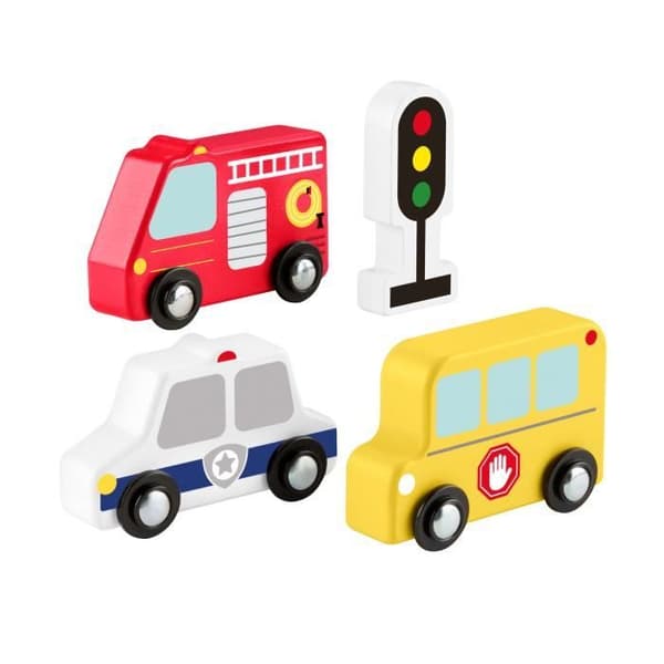 FISHER-PRICE Assistent fordon att skjuta pack 5 - JCY32