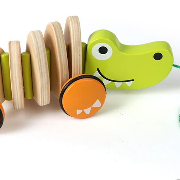 Krokodildragleksak - HAPE - E0348 - Blandat - Inomhus