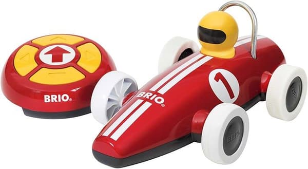 Brio - Radiostyrd racerbil - Fjärrkontroll - Tidig inlärningsleksak - Ravensburger - Från 2 år - 30388