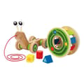 Miniatyrbild 4 av 4: HAPE dragsnigel i lönn - Färgglad formspel - För barn från 12 månader