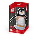 Miniatyrbild 4 av 4: JANOD - Zigolos Penguin Tumbler i massivt trä - Dragleksak för barn från 1 år och uppåt