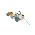 Miniatyrbild 1 av 4: Sweet Cocoon Walking Caterpillar - JANOD - Trä - Från 12 månader