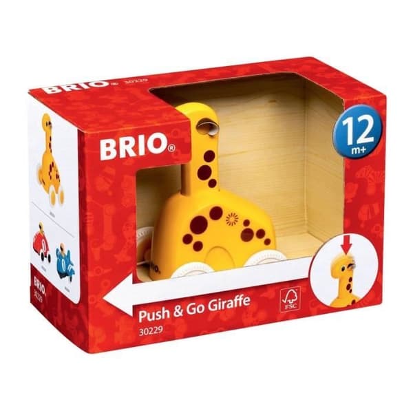 BRIO - Push &amp; Go Giraffe
