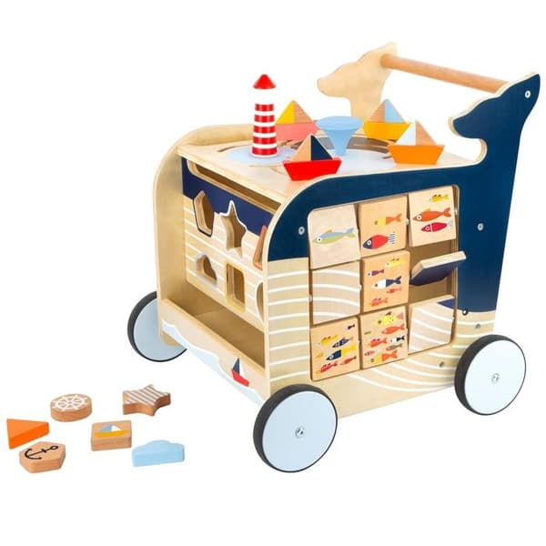 Small Foot 11608 - Whale Walking Trolley