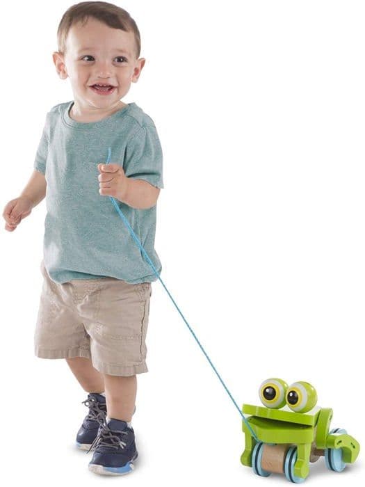 Melissa & Doug - Pull-Along Jumping Frog