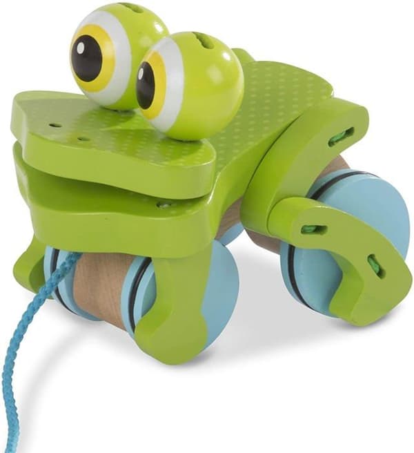 Melissa & Doug - Pull-Along Jumping Frog
