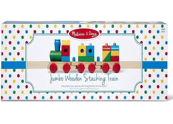 Melissa &amp; Doug - Jättetåg i trä