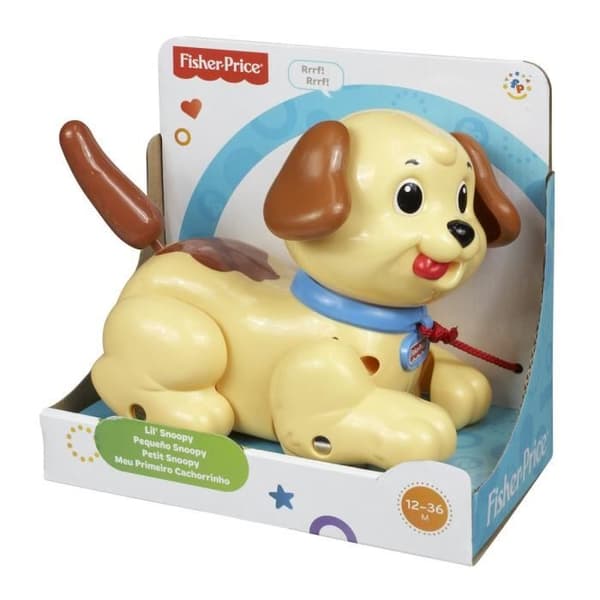 FISHER-PRICE - Lilla Snoopy - Dragleksak för nyfödda