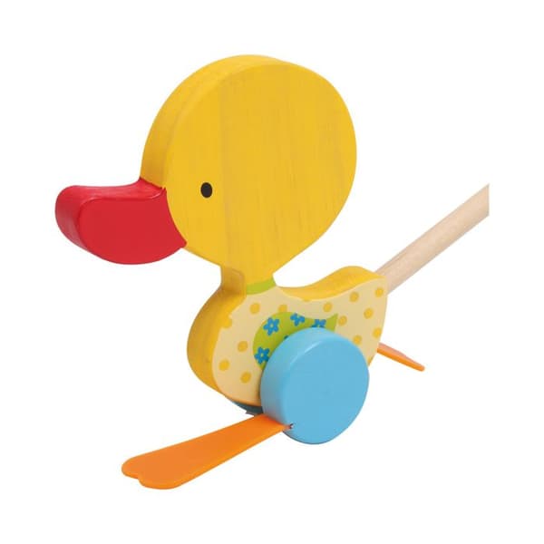 Small foot Legler - 2020000 - Pull Along Toy - Waddling Duck - Tine
