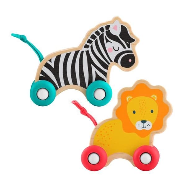 FISHER-PRICE Træ Skubbedyr - JFN19