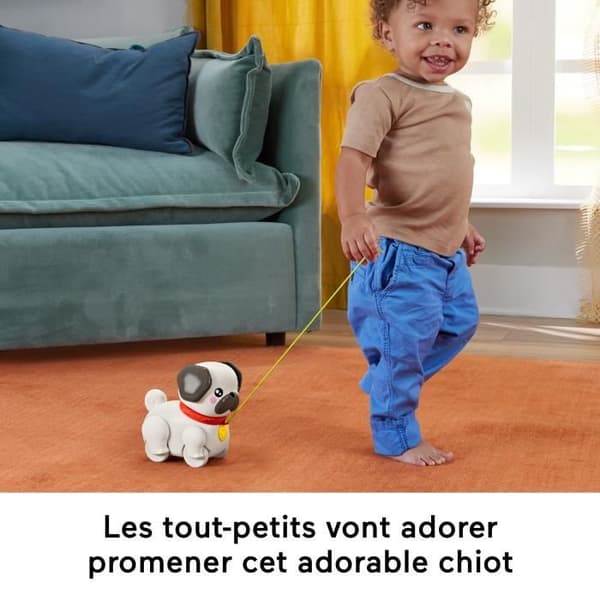 Fisher-Price Min Mops att gå Dragleksak HTW94