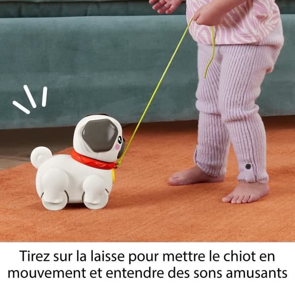 Fisher-Price Min Mops att gå Dragleksak HTW94