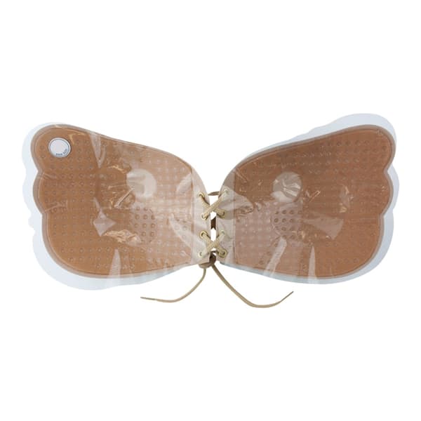 Självhäftande Push-Up bh, Osynligt stöd - Beige