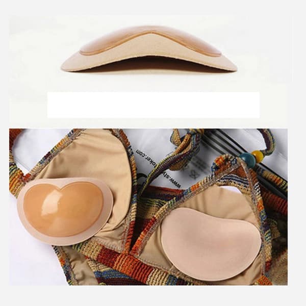 1-Par Mjuka Bekväma Push-Up BH/Bikini Inlägg