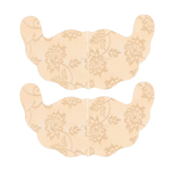 1-Par Eleganta Bekväma Självhäftande Spets Bröst Tejp Beige Beige, B