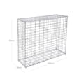 Pikkukuva 3 / 6: Rootz Stone Gabion - Valmistettu metalliverkosta - Gabion Wall - Gabion Basket - Gabion Aita - Kivellä täytetty gabion - Gabion Rakennus - Gabion Penk