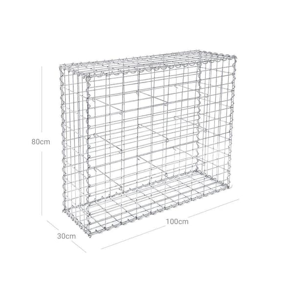 Rootz Stone Gabion - Valmistettu metalliverkosta - Gabion Wall - Gabion Basket - Gabion Aita - Kivellä täytetty gabion - Gabion Rakennus - Gabion Penk