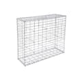 Pikkukuva 1 / 6: Rootz Stone Gabion - Valmistettu metalliverkosta - Gabion Wall - Gabion Basket - Gabion Aita - Kivellä täytetty gabion - Gabion Rakennus - Gabion Penk