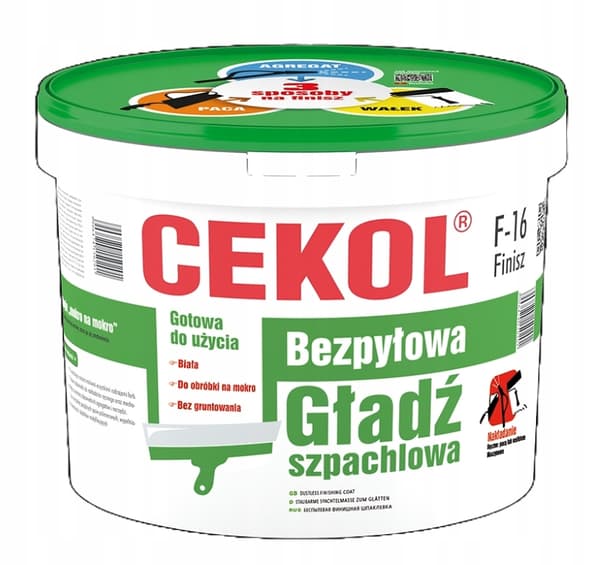 Valmis pölyämätön täyteaine 1,8 kg