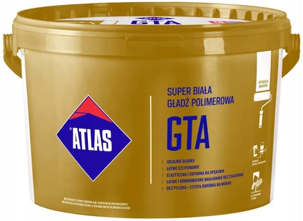 Atlas GTA Polymerspartel 18 kg superhvid