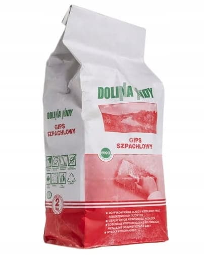 Nida Valley Gipsmassa 2 kg ljusgrå