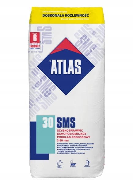 Atlas Sms 30 Självnivellerande golvunderlag 25 kg