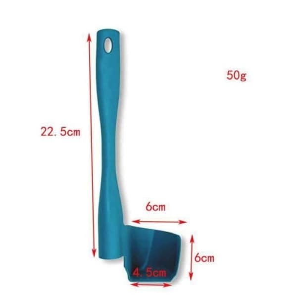 ZF07452-Thermomix Roterande spatel Ta bort portion Matberedningsverktyg Färgfoto 25,8*8,5c