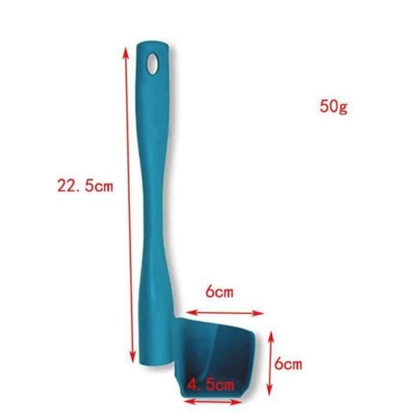 CM13258-Roterande Thermomix Spatel Ta bort portion Matberedningsverktyg Färgfoto 25,8*8,5c