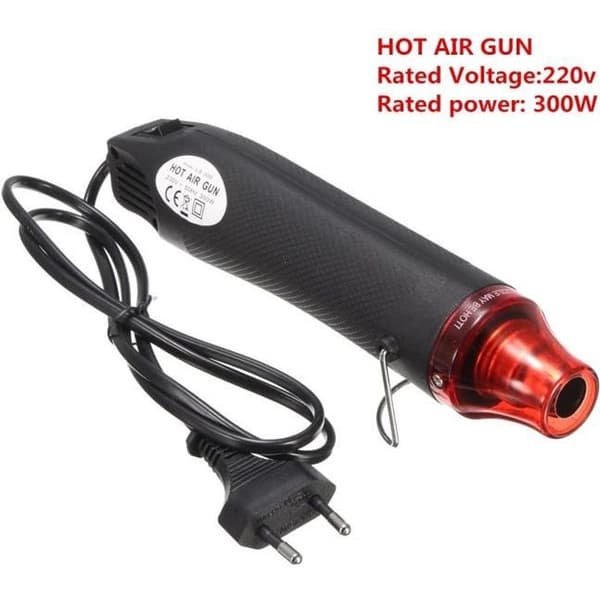 TEMPSA 300W elektrisk värmepistol Temperaturkrymp FIMO-stämpel