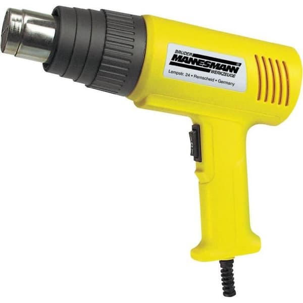 Brüder Mannesmann Elektrisk värmepistol 2000 W femdelad 408609