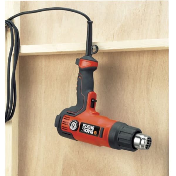 BLACK+DECKER trådbunden värmepistol - KX2200K-QS - 2200 W - Temperatur- och luftflödesvariator