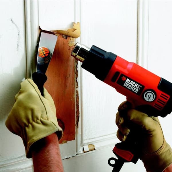 BLACK+DECKER trådbunden värmepistol - KX2200K-QS - 2200 W - Temperatur- och luftflödesvariator