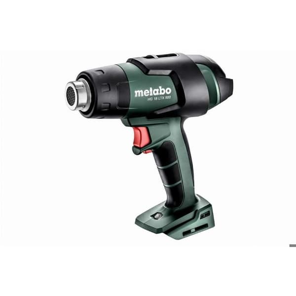 18V HG 18 LTX 500 varmluftspistol (utan batteri eller laddare) + METABOX box - METABO - 610502840