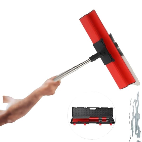 Drywall Glat Trowel Børste, Holdbart Rustfrit Stål, Ergonomisk Greb, Ideel til Indvendige Vægge