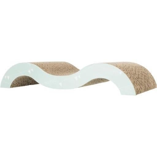 Onda Junior skrapa - TRIXIE - 38x7x18 cm - Beige färg - För att hålla din katts naglar friska