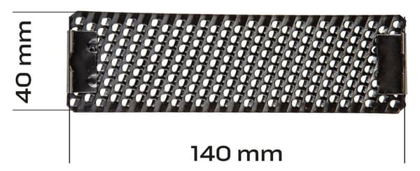 140 mm skraber