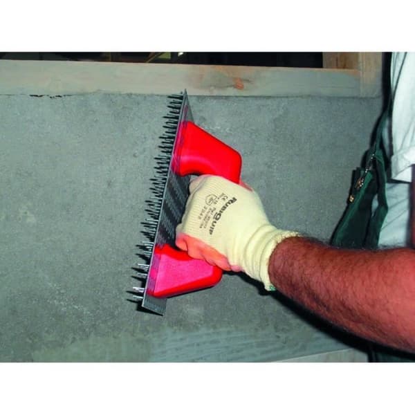 Enkellagers gipsskrapa - RUBI - 250x144mm - Plasthandtag