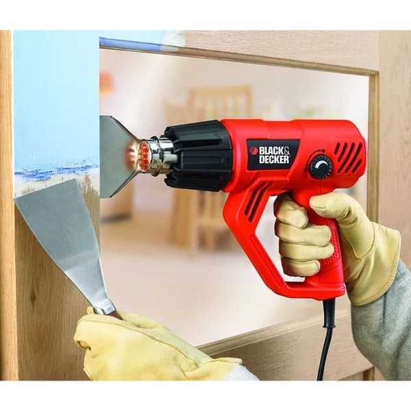 Termisk strippa - SVART+DECKARE - KX2001-QS - 2000W - Röd Svart - Strip